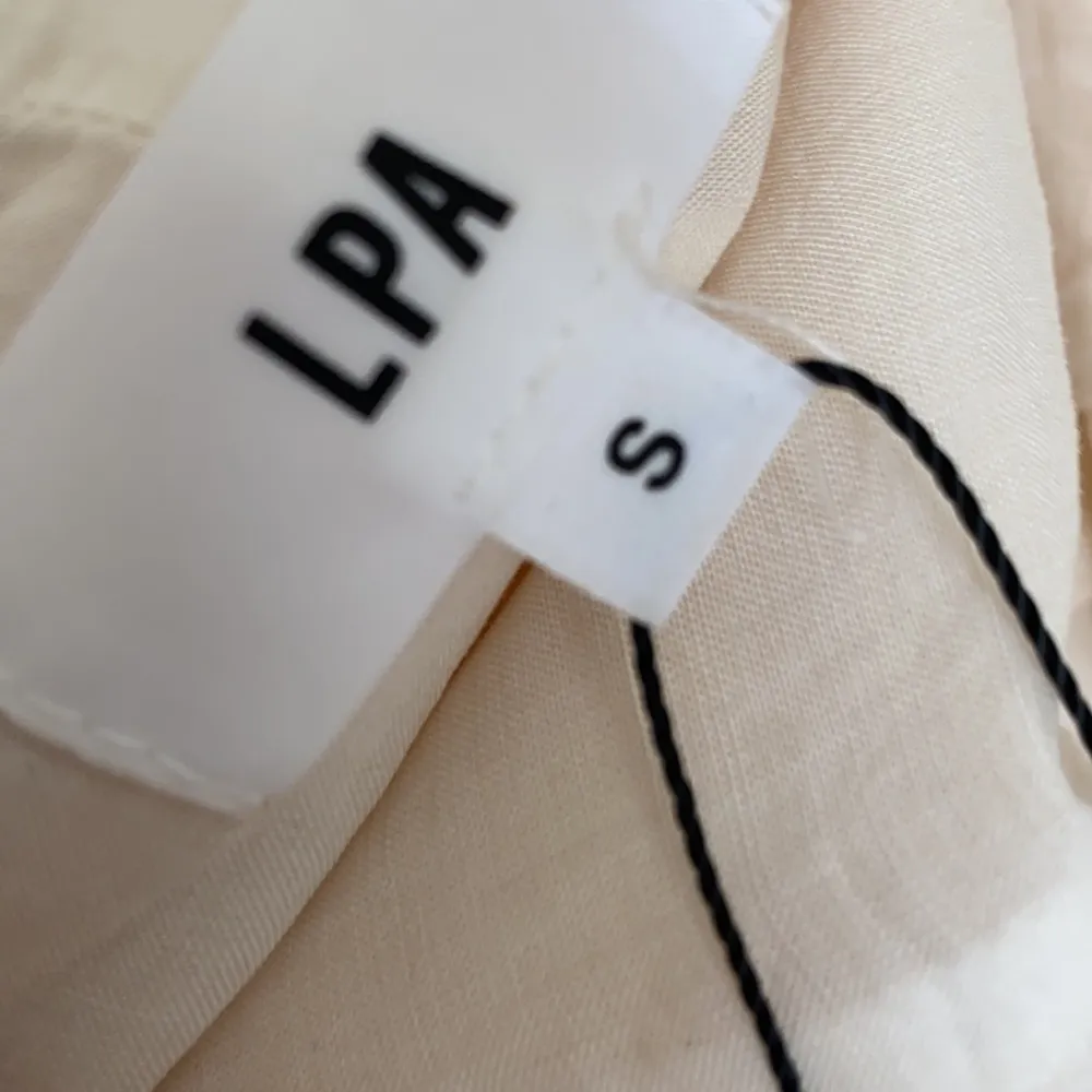 LPA Orange/white Puff peasant top - Image 4