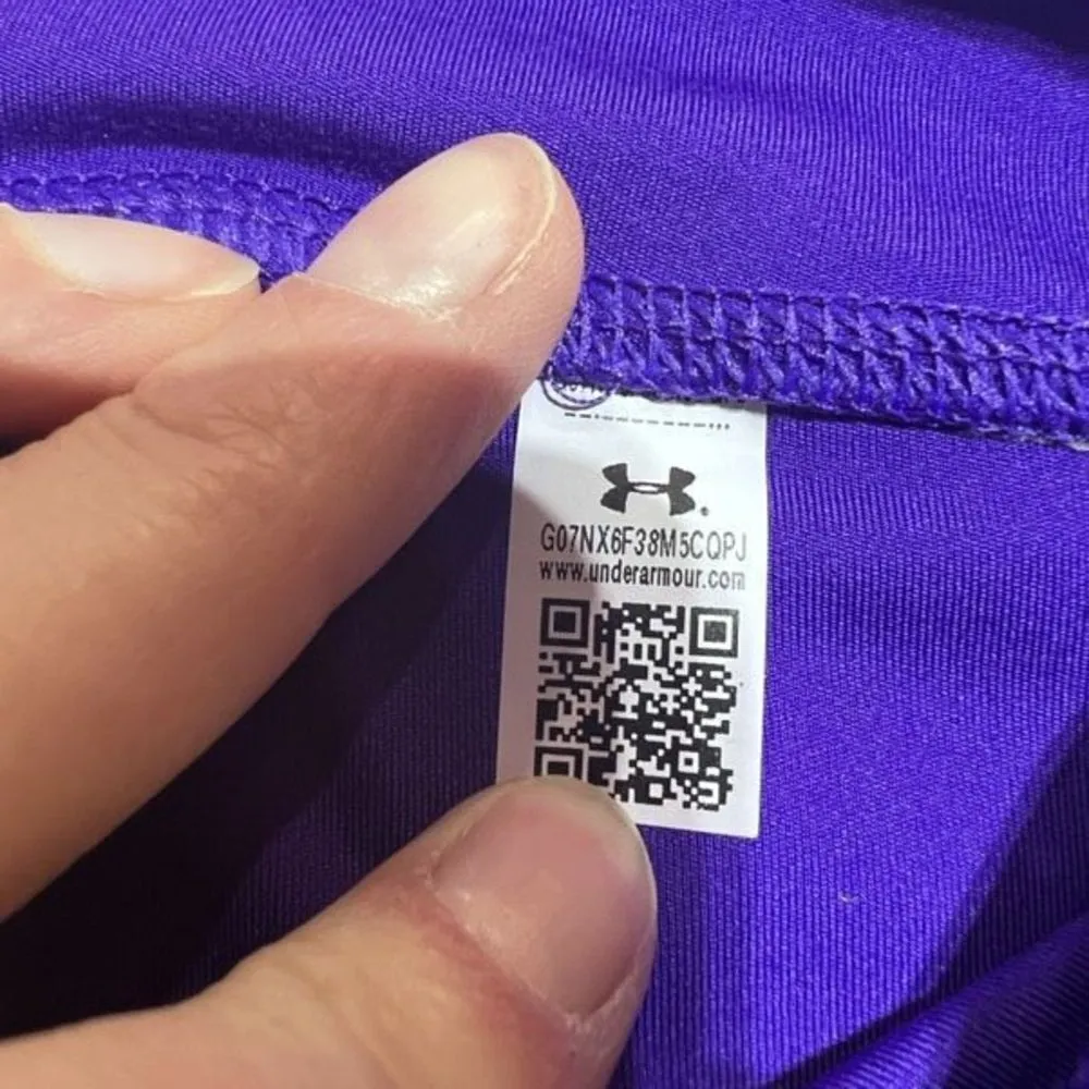 Under Armour Women's Low Rise Training Yoga‎ Legging Pants Royal Blue Size XS - Image 5