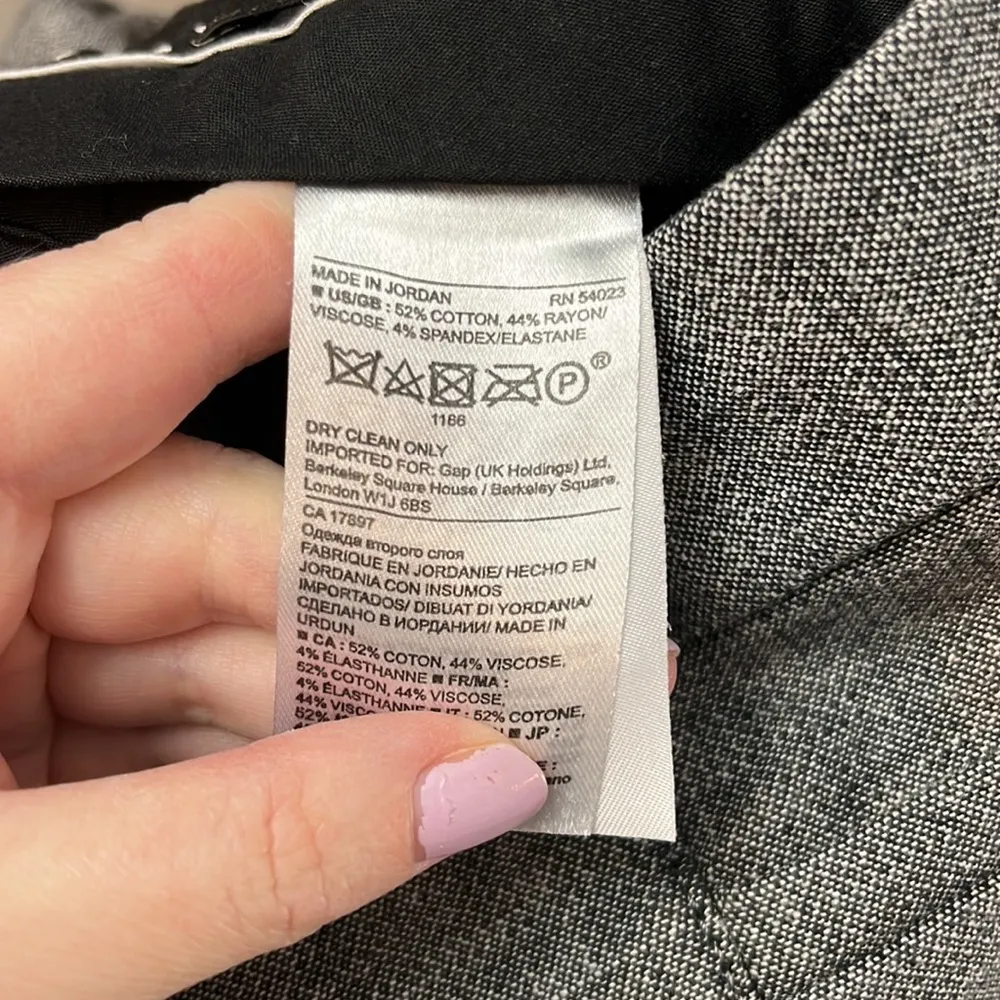 Banana Republic Gray Ankle Pants - Image 5