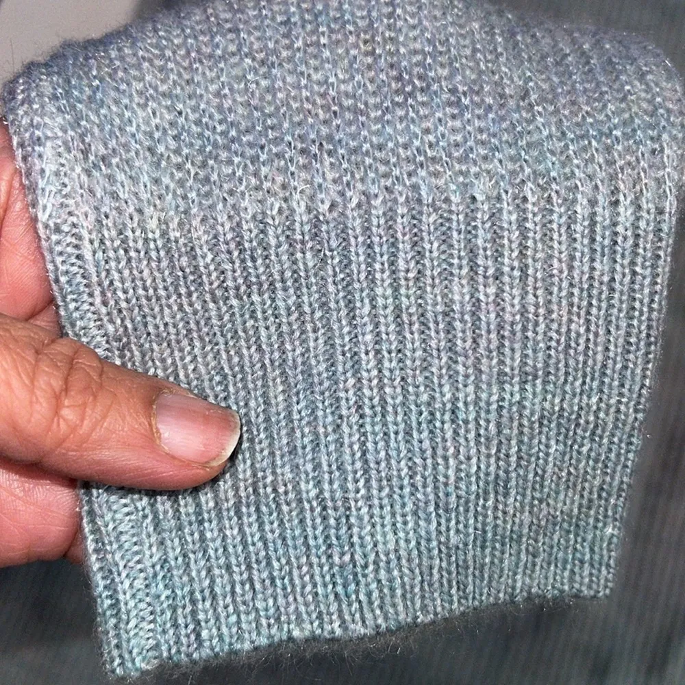 Tie-Dye Ribbed Sweater women’s size L - Image 3