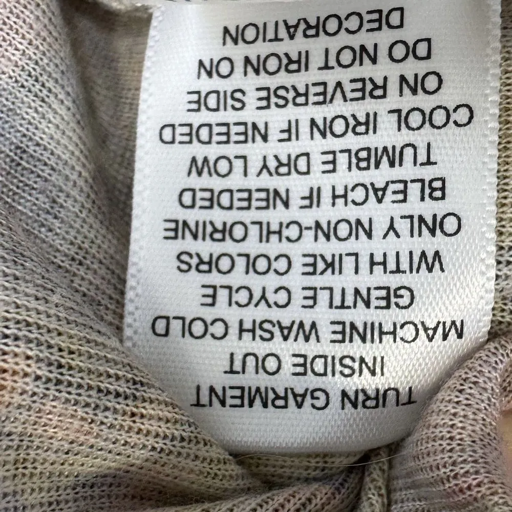 World Unity Bedazzled Grunge Punk Goblin Top XL Paisley Tattoo Y2K Multicolor Brown - Image 8