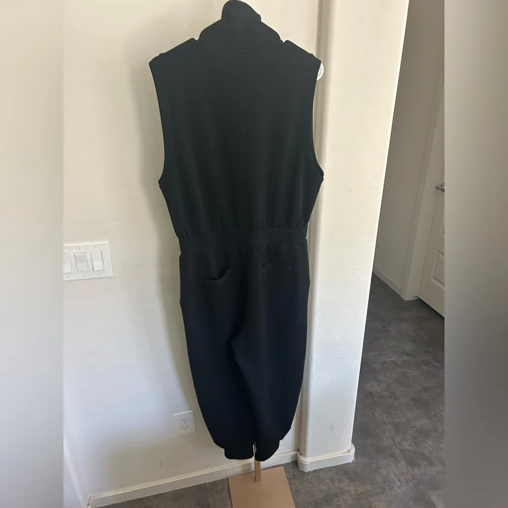 Varley Madelyn Jumpsuit Black Large NWOT - Image 7