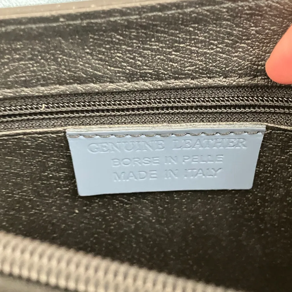 Elegant Blue Handbag - Image 9