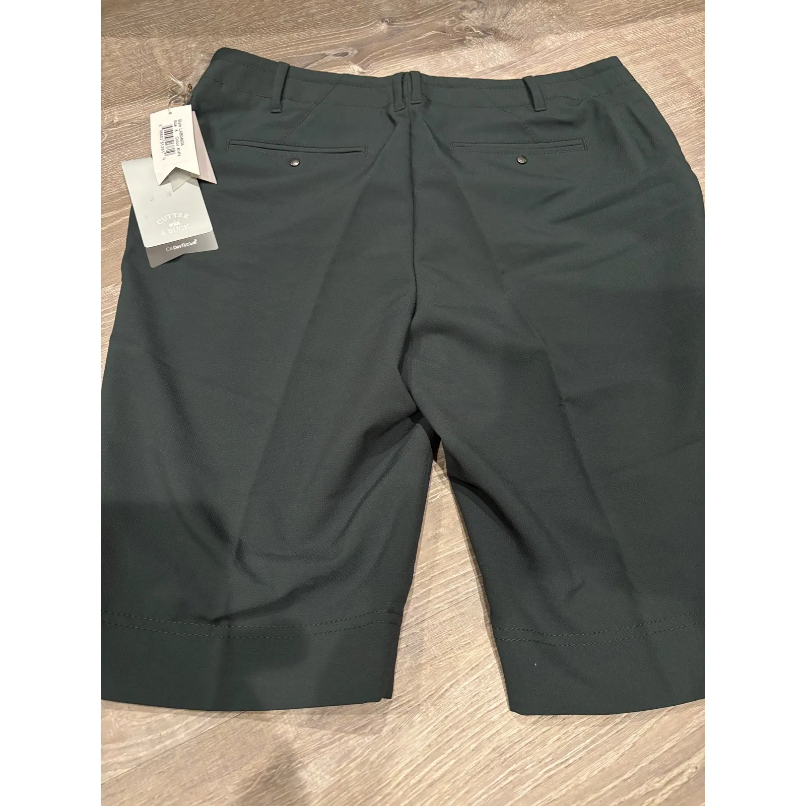 Cutter & Buck Annika Golf‎ Shorts Womens New with Tags Dark Green - Image 5