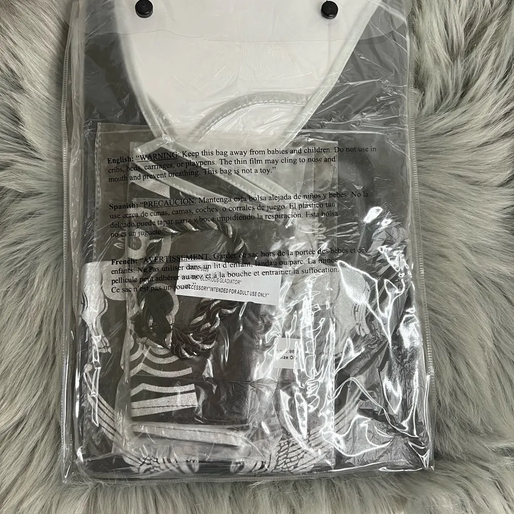 NWT Convertible Glorious Gladiator Costume Sexy sz L - Image 8