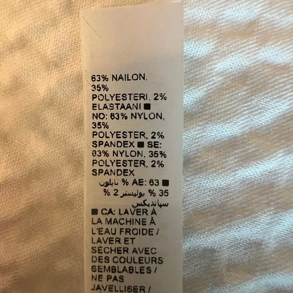 Athleta Momentum Camo Racerback Tank Black Gray Seamless Fitted Gripper Medium - Image 4