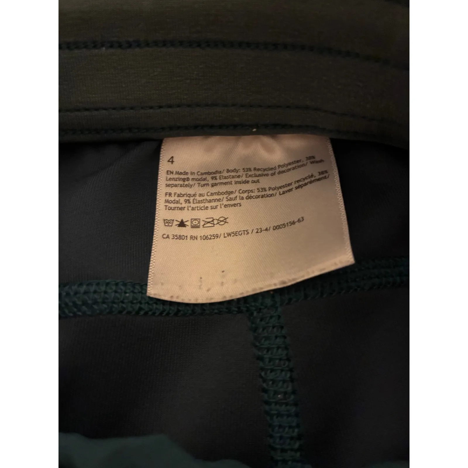 Lululemon Softstreme Dark Green Set size 4 - Image 5