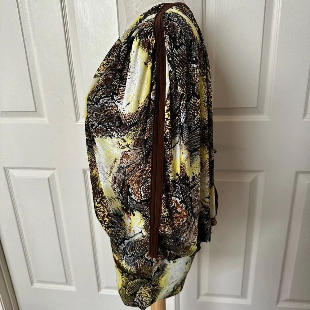 Savee laguna Golden Snake dress size Small NWT - Image 2