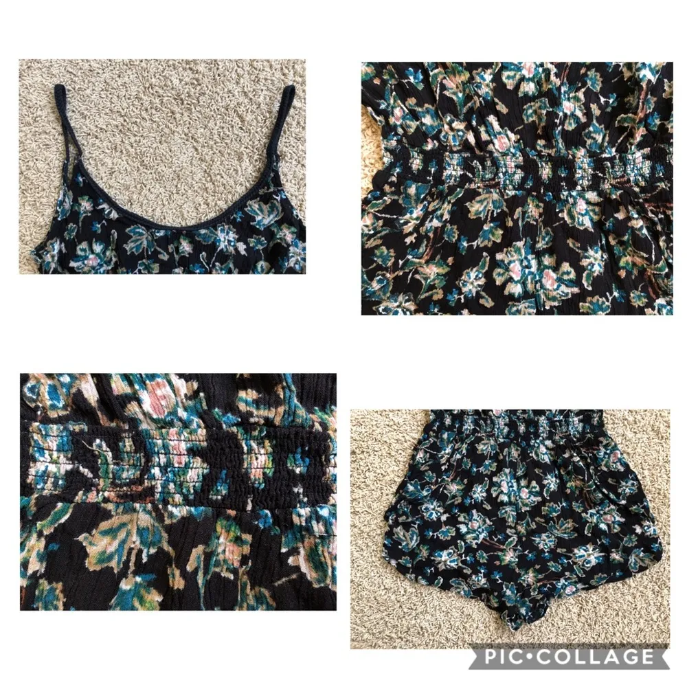 Ecote Floral low back romper Sz S - Image 9
