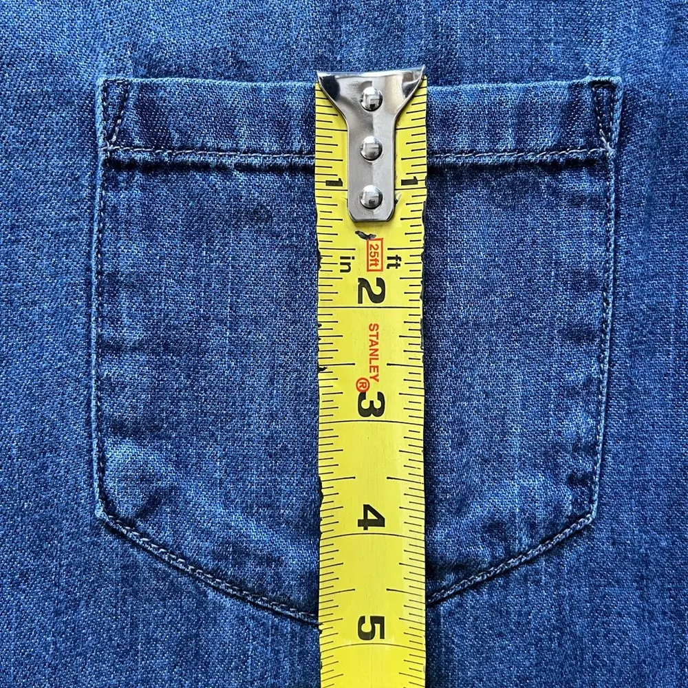 ag Adriano Goldschmied Megan Pocket Tee Shirt Blue Size XS - Image 9