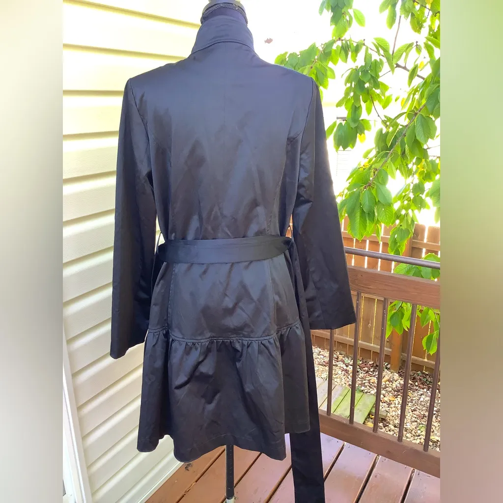 DRESSY STYLISH trench coat 🌹🌹 Black Size M - Image 3