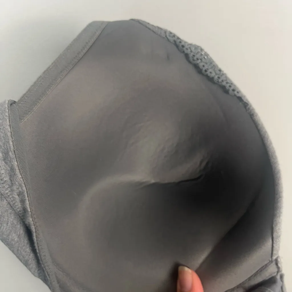 Cacique grey lace boost plunge 46C bra - Image 10