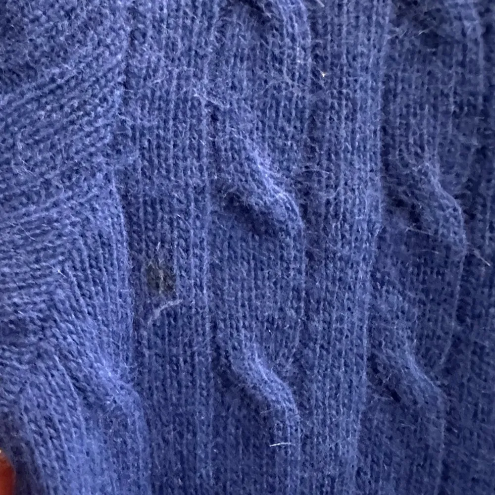 Ralph Lauren Rugby wool, cashmere,angora rabbit hair blend blue sweater - Image 4