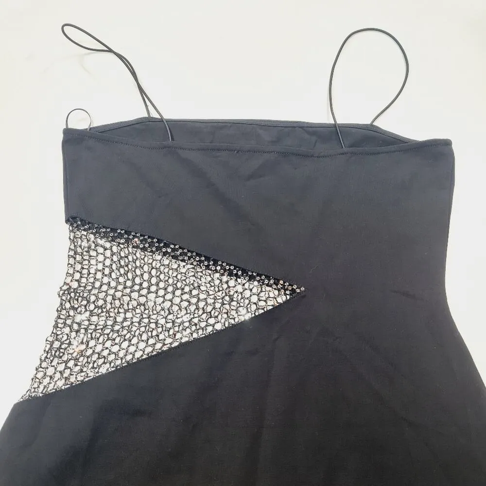 Superdown Cia Mini Dress in Black Medium - Image 10