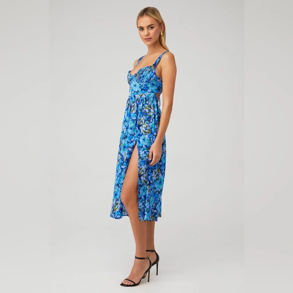 FOR LOVE AND LEMONS‎ Astor Midi Dress - Image 2