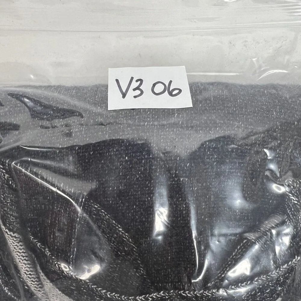 Eileen Fisher Size M Plaited Organic Cotton & Tencel Pullover Grey High Low Knit - Image 12