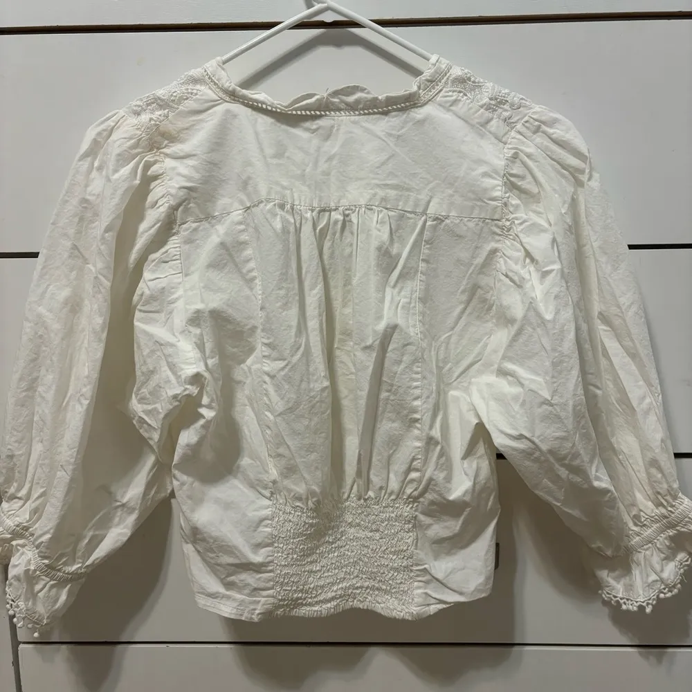 Free People Louella Embroidered Eyelet Top - Image 5