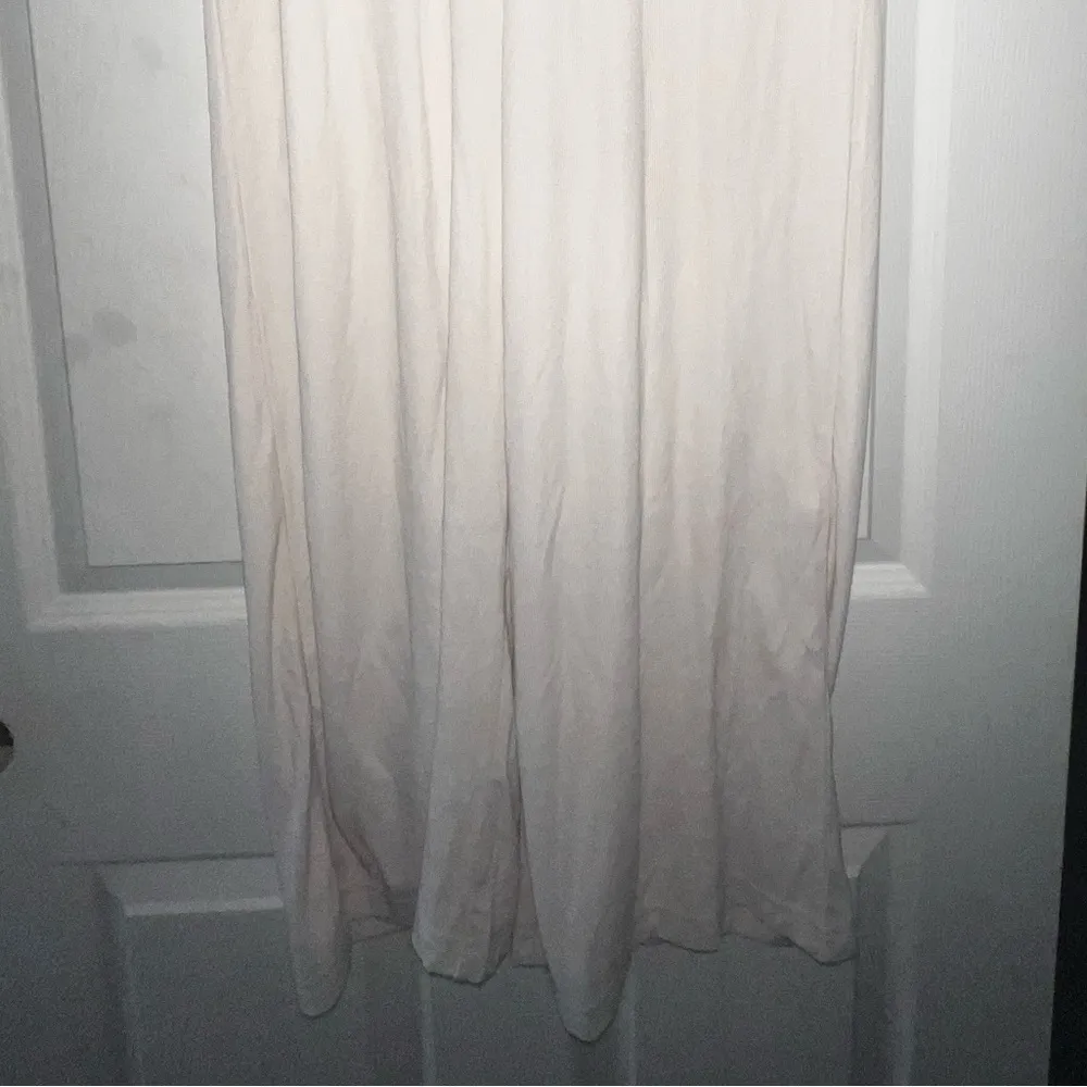 Guess Valene Palazzo Pearl Oyster Pants Women Size Small - Image 7