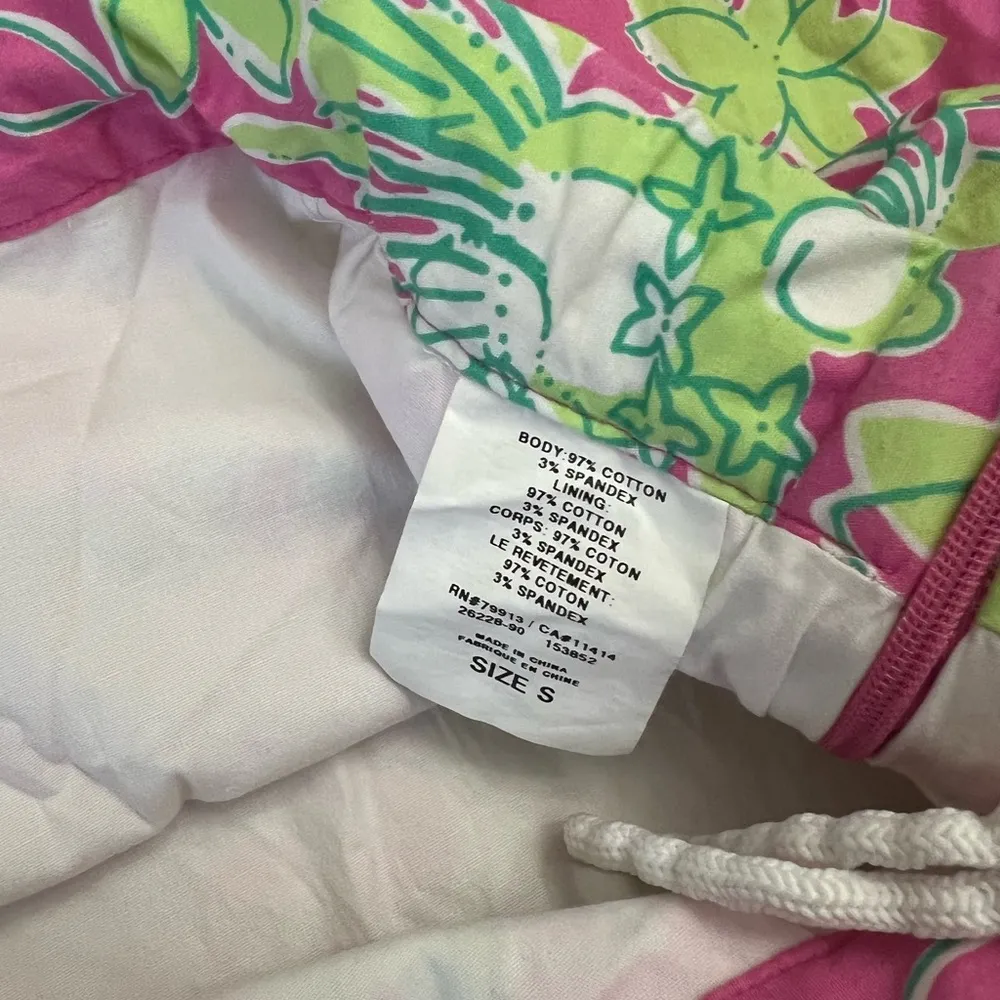 Lilly Pulitzer Vintage Cotton Ruffle Skirt Monkey Rock-A-Hula - Image 3