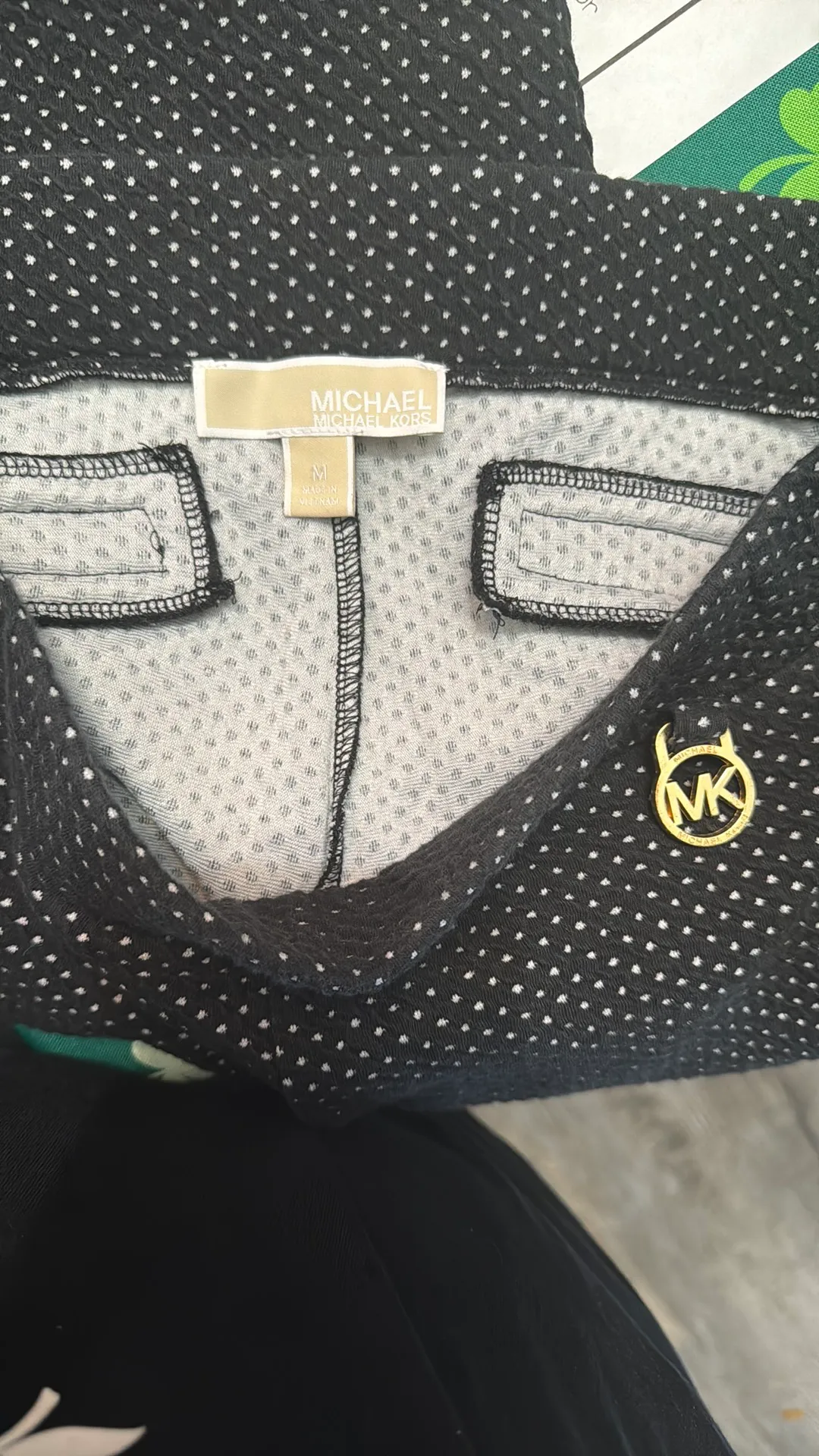 Michael Kors Ankle Pants Black Size M - Image 11