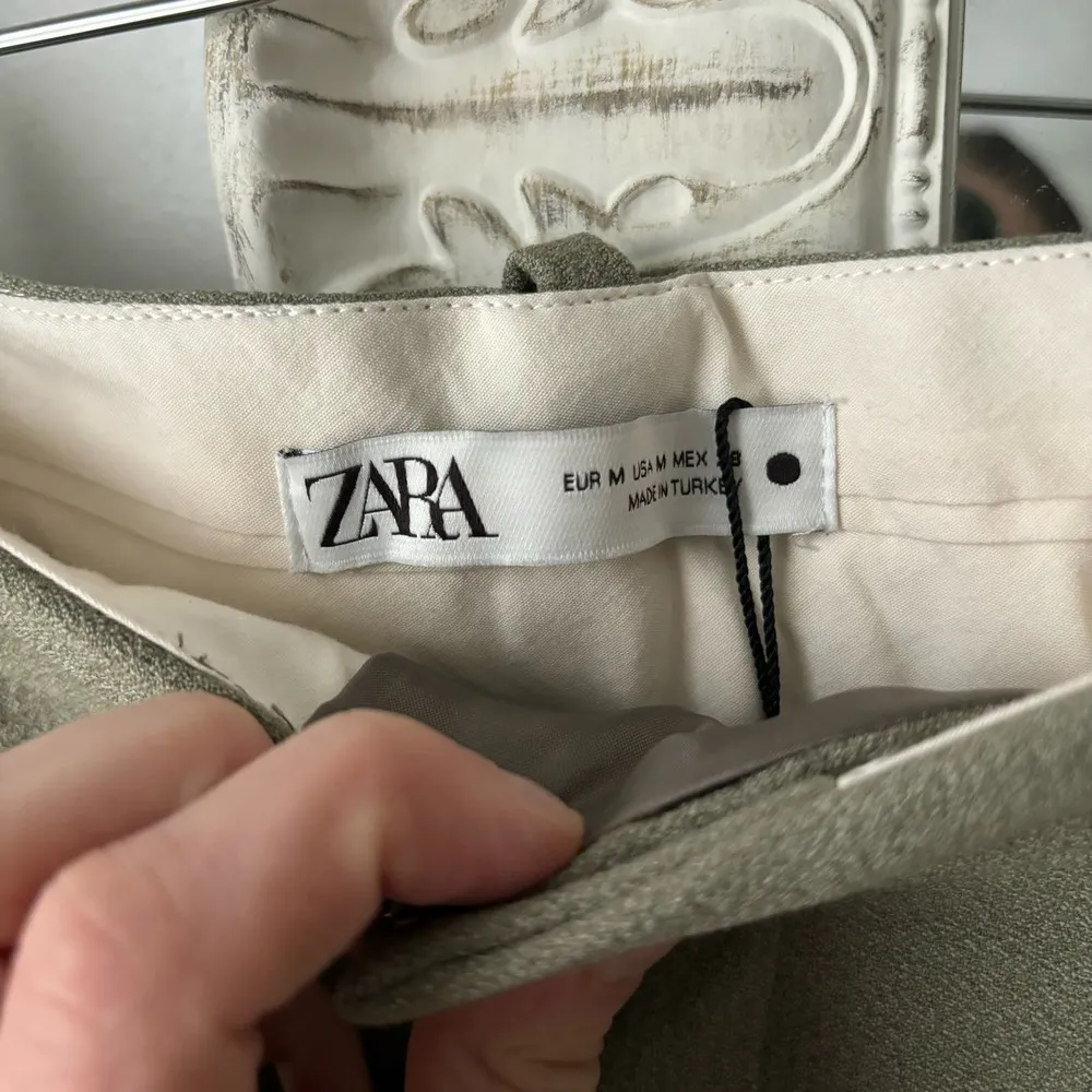 Zara Tapered Leg Split Ankle Dress Pant - Image 5