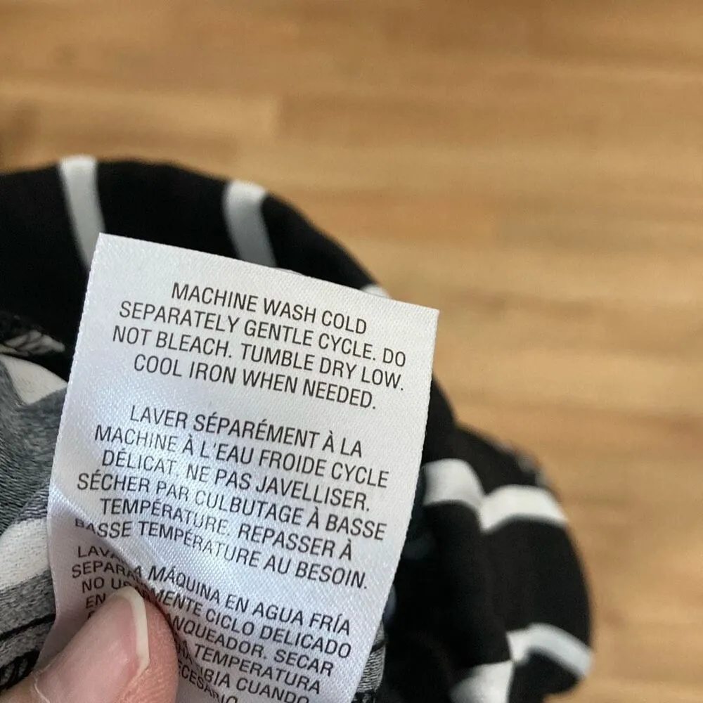 INC International Concepts Cropped Slacks/Pant with Tie Front Size Medium (C18) Black - Image 8