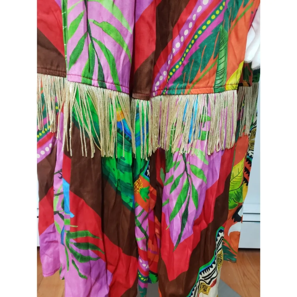 Anthropologie ×Farm Rio Palila Fringed Midi - Image 7