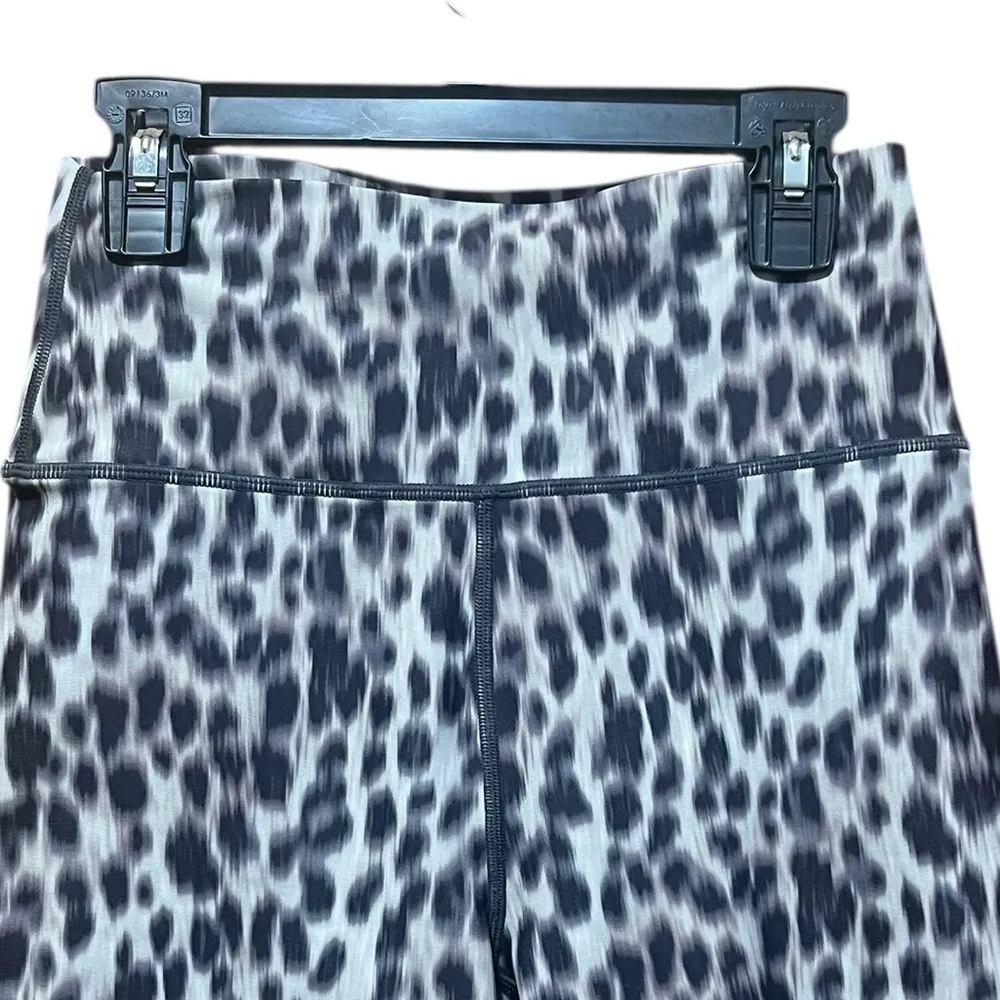 SAGE COLLECTIVE Animal Print High Rise Bike Shorts Size Small Black - Image 3