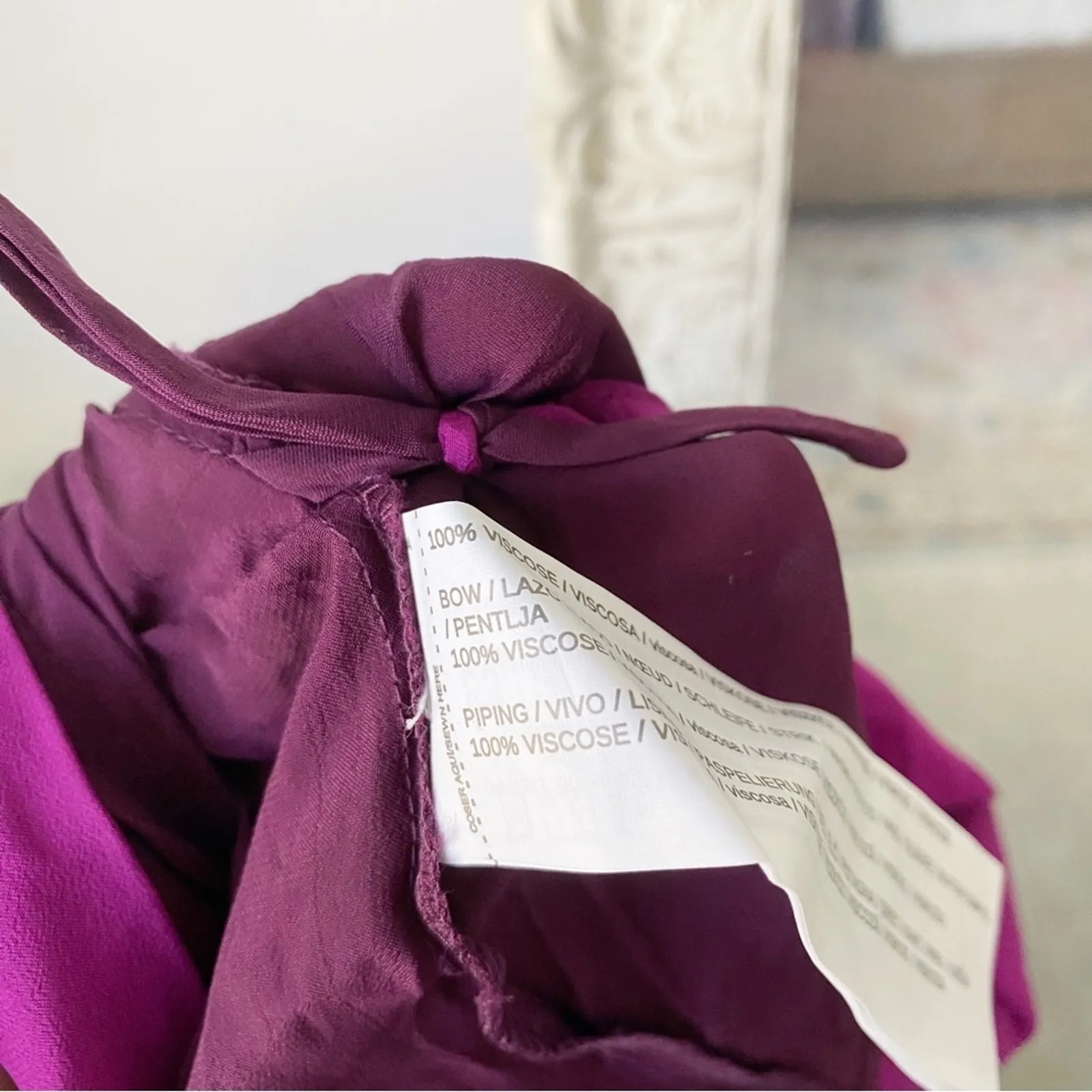 Mango Two-Tone Relaxed Fit Blouse - Image 6