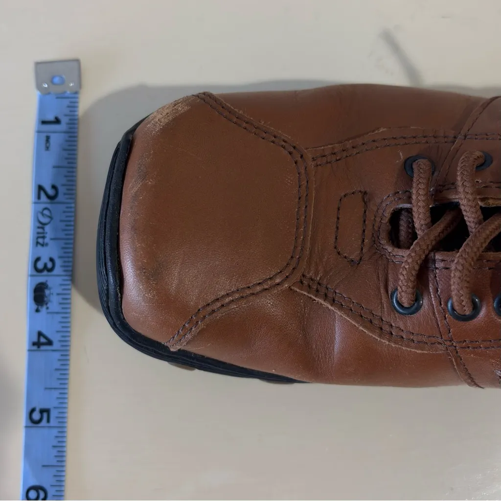 Vintage Dr. Martens Brown Leather Oxford Shoes Size 7 US/39 EU Thailand Womens‎ - Image 15