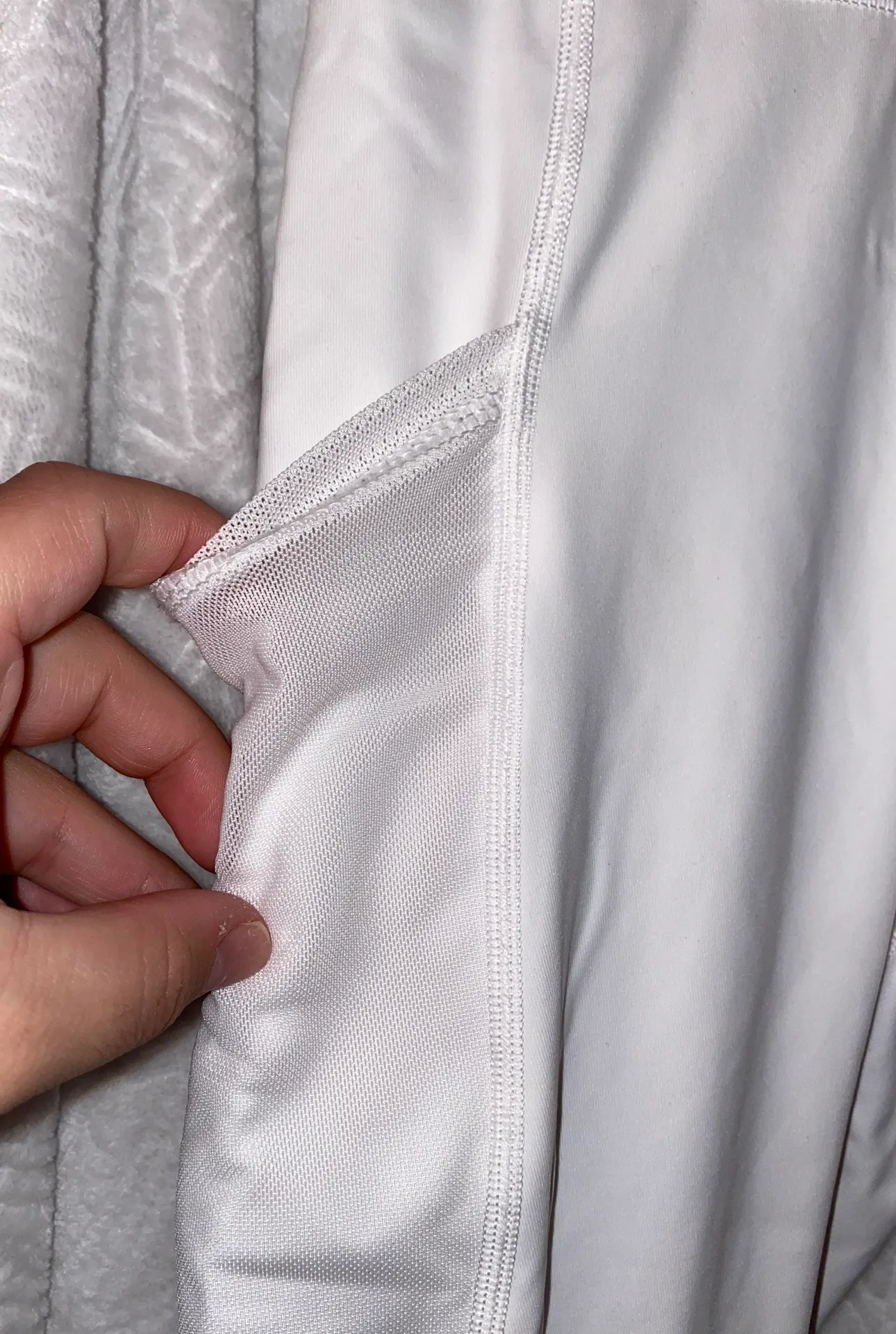 White Activewear Leggings - Image 3