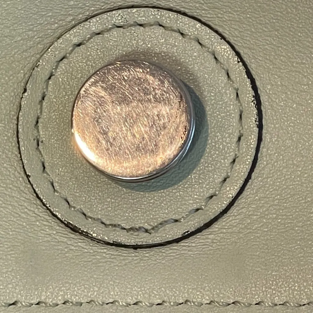 Celine Medium Frame Shoulder Bag in Red and Cream - Preowned - Image 15