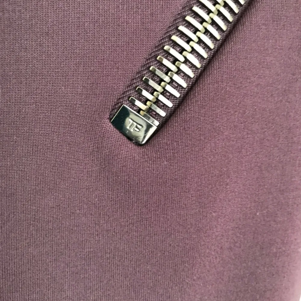 Tom ford zipper dress deep purple - Image 2