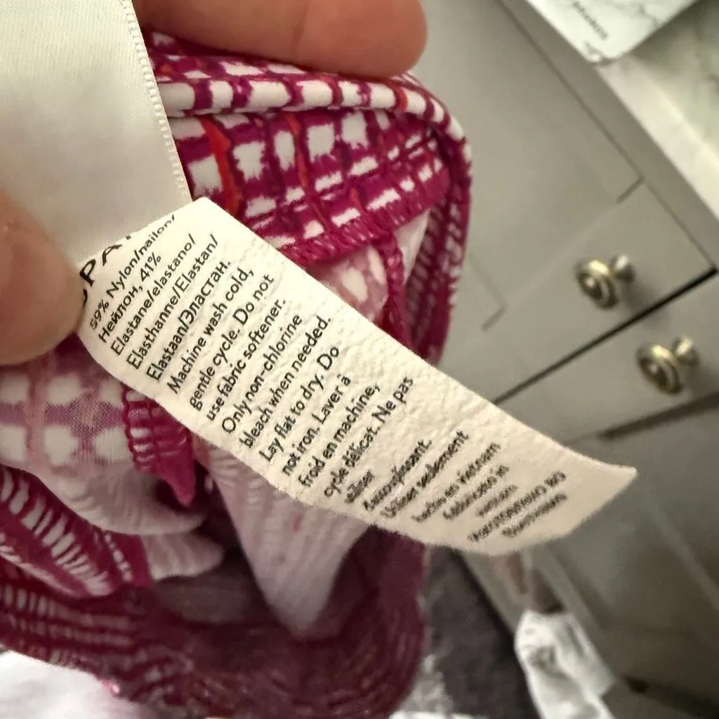 Spanx Women’s 1X Sunshine Shorts Pink Patterned - Image 5