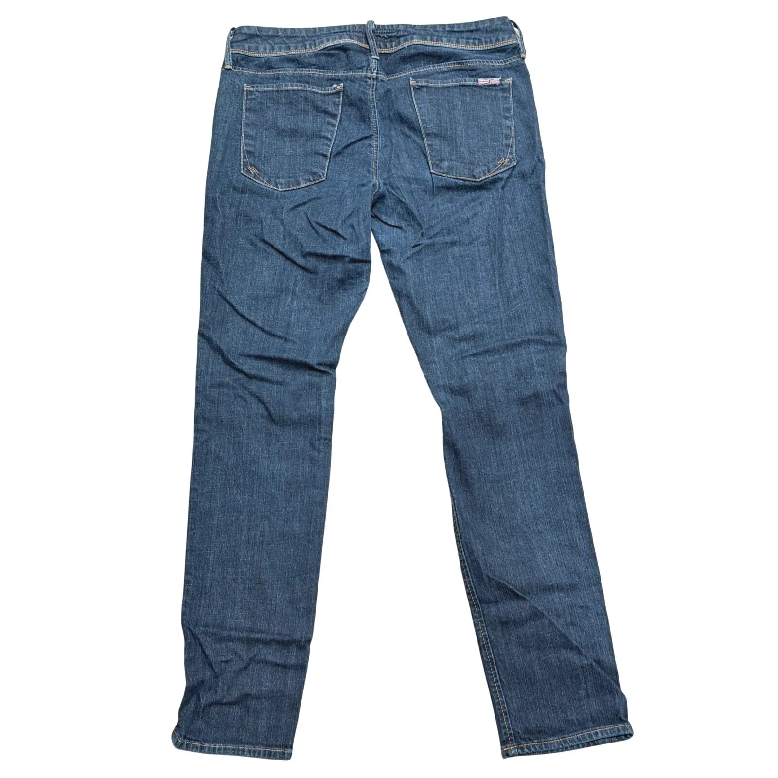 Hudson Jeans Womens Size 30 Dark Wash Denim Skinny Pants Made in USA - Image 2