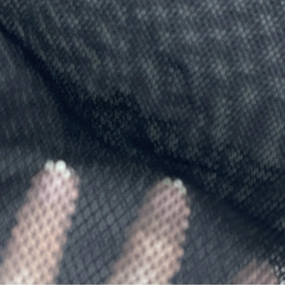 Black Mesh Long Sleeve Top - Image 4