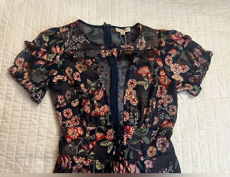 For Love & Lemons FLORA FLORAL MAXI DRESS NWT - Image 11