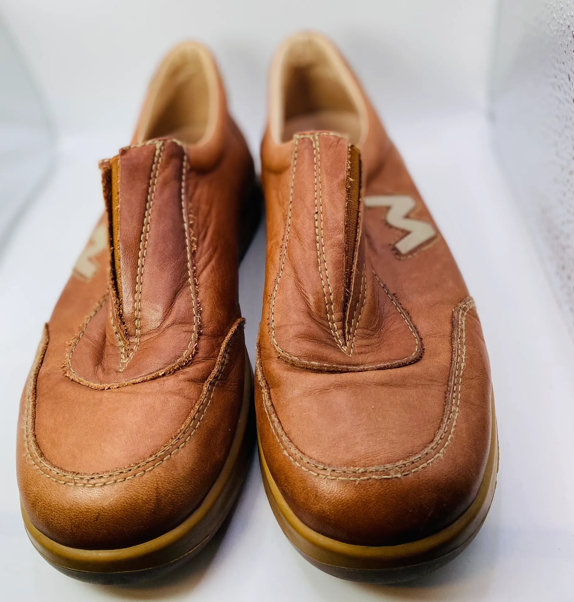 Wonder, women's authentic, leather,the best comfort shoes brown size 38 - Image 5