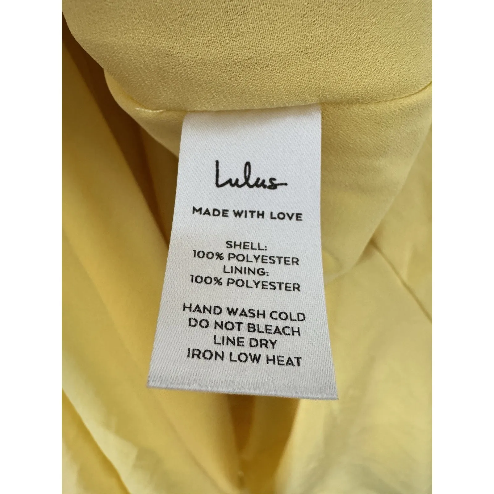 Lulus Summer Invite Tie Strap Smocked Midi Dress Butter Yellow Size XS - Image 12
