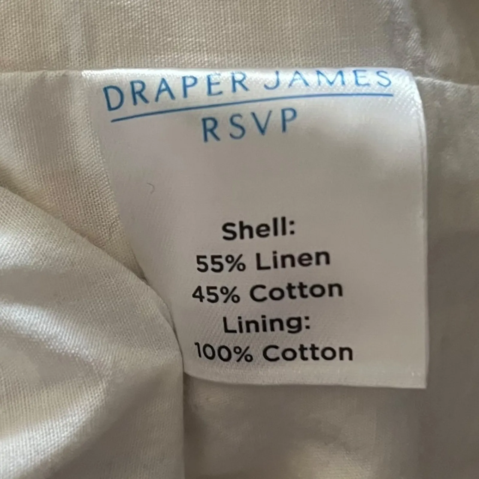 Draper James RSVP Yellow Striped Linen Blend Blazer Jacket Women's XXL - Image 6