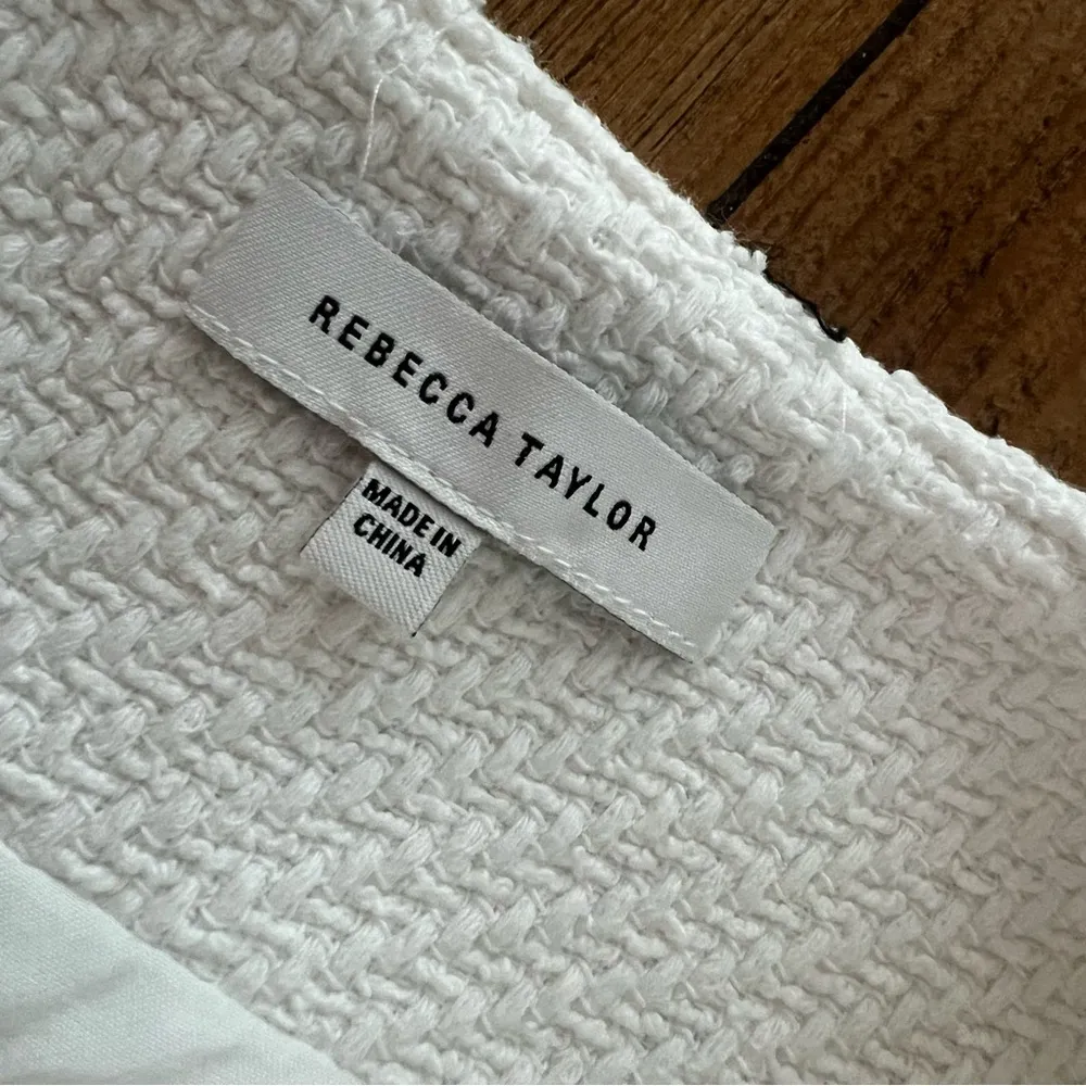 Rebecca Taylor White Button-Front Dress - Image 3