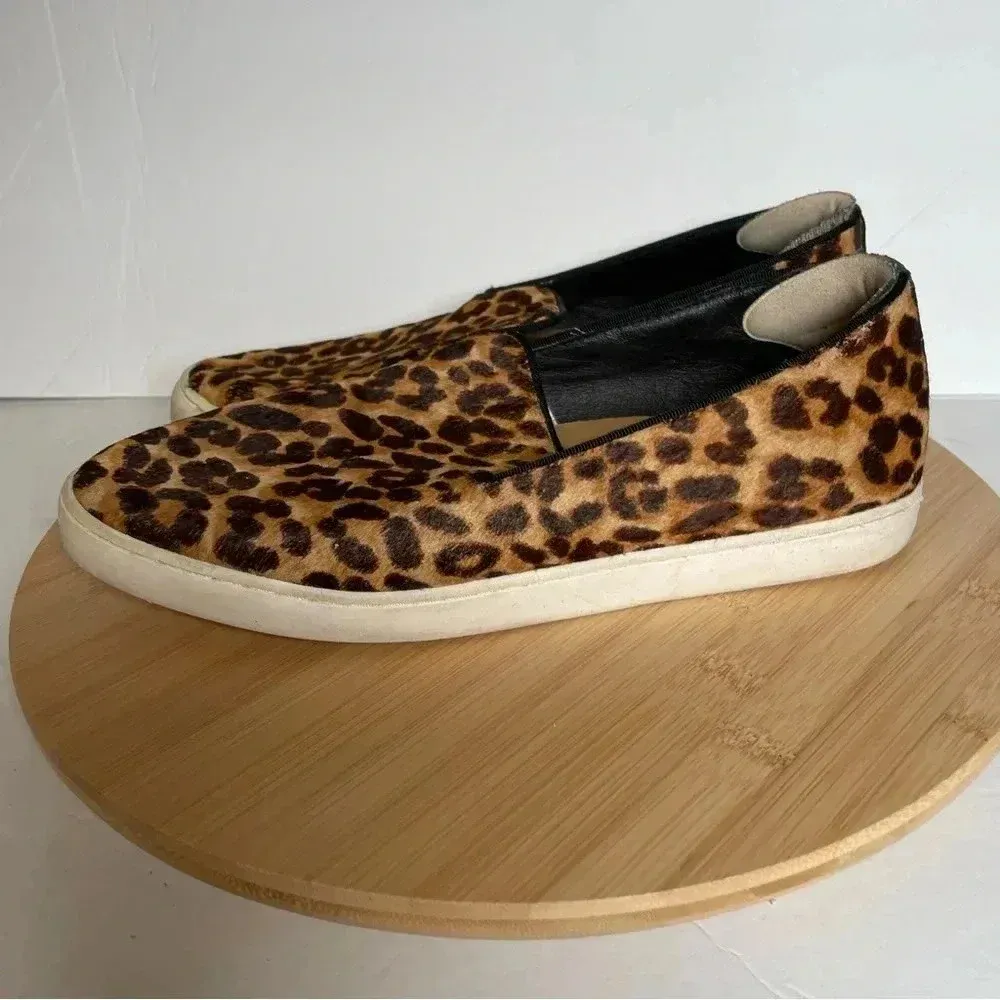 Birdies  The Swift Leopard Calf Print Slide On Sneaker - Image 6