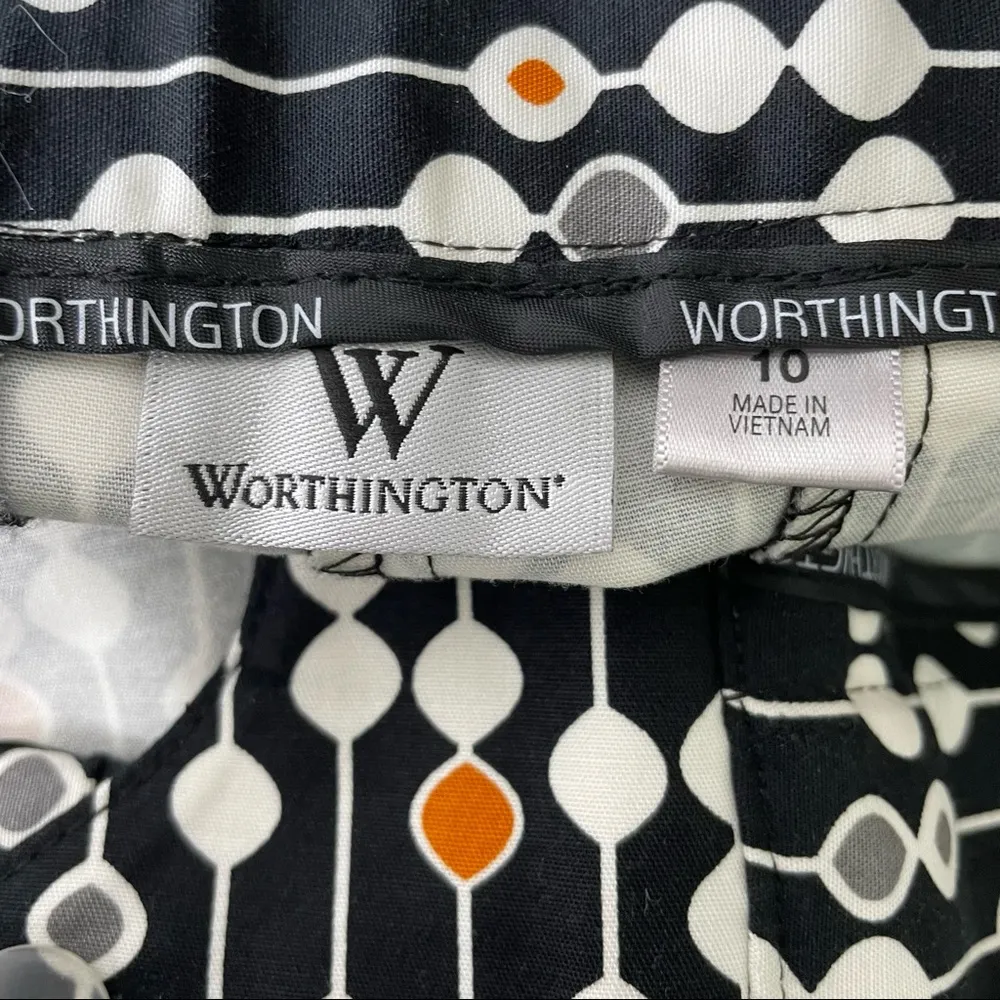 NWOT Worthington Low Rise Slim Fit Capri Pants size 10 - Image 7