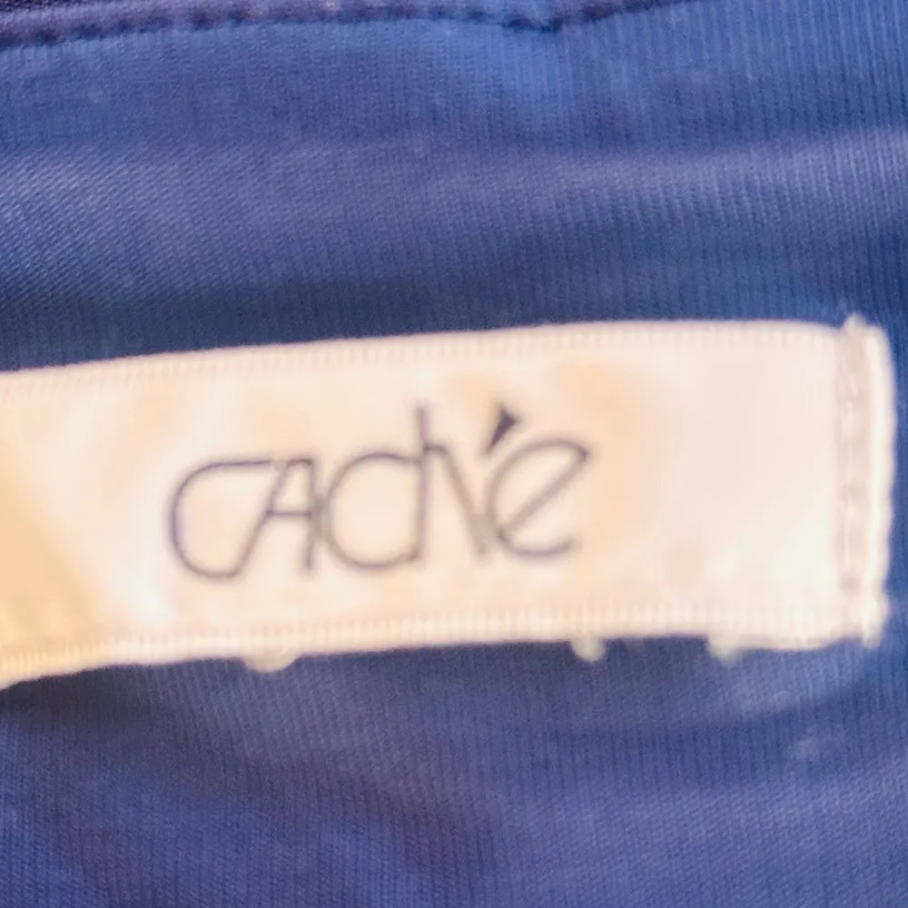 Cache Navy Embellished Cutout Top - Image 14