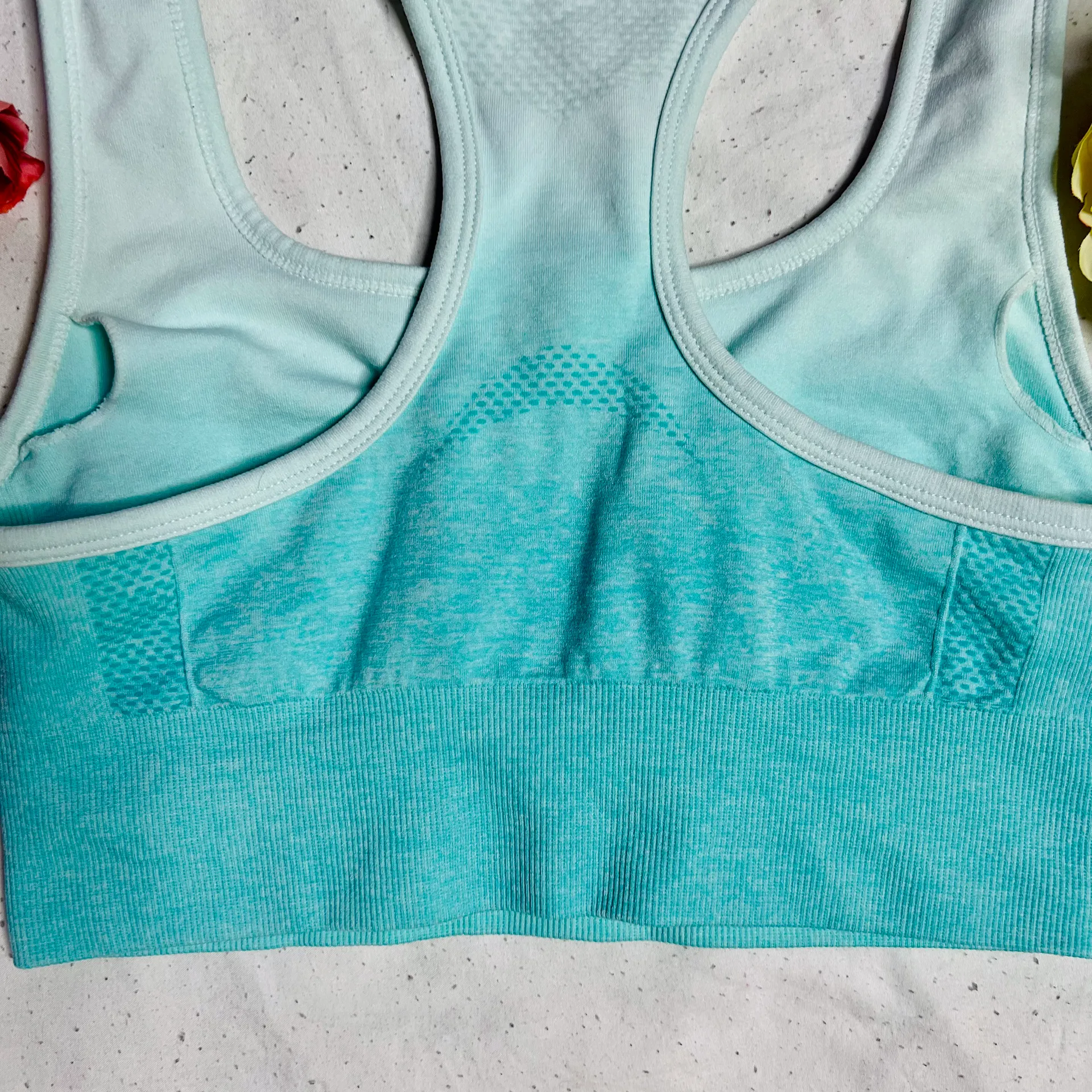 Ombré Sports Bra Blue - Image 5