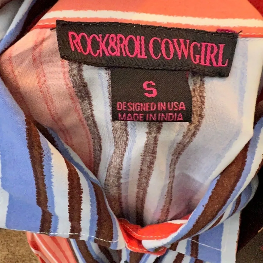 Rock & Roll Cowgirl Shirt nwt - Image 4