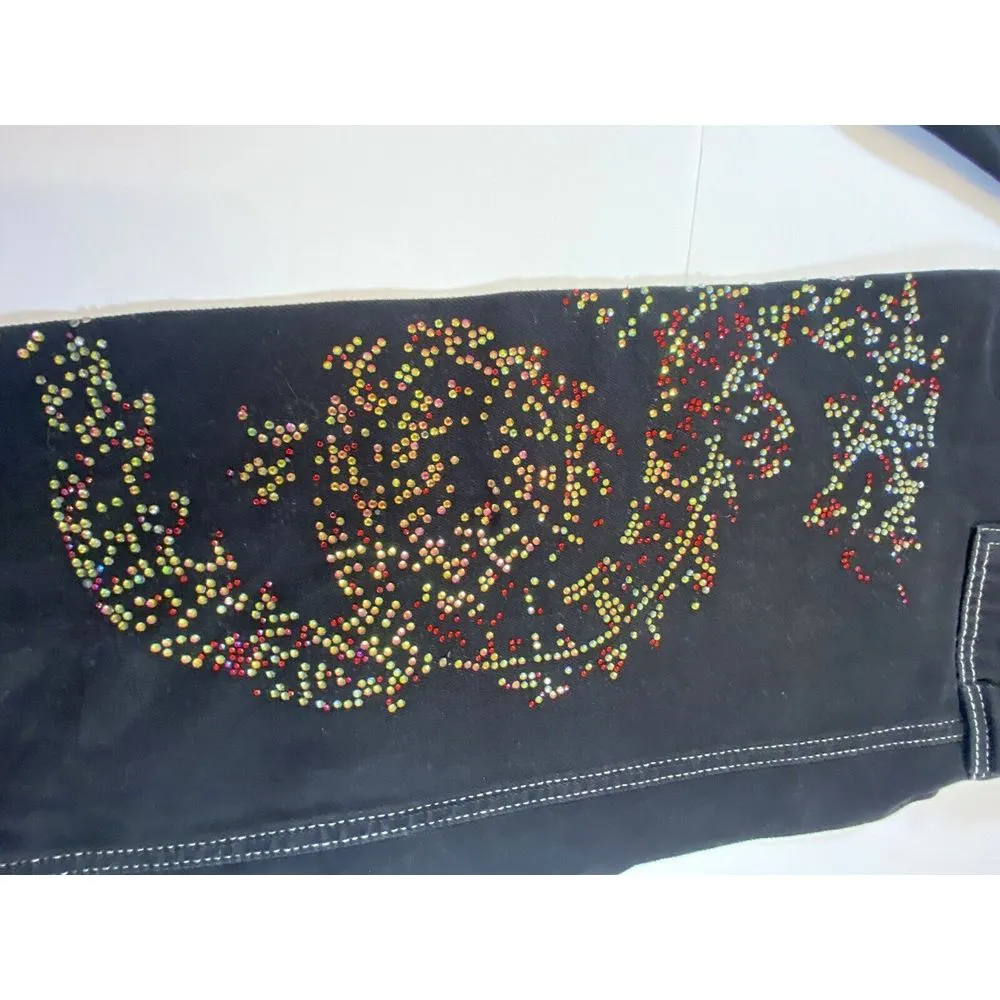 Urban Outfitters BDG Sz 27 Black Denim‎ Relaxed Skate Utility Cargo Jeans Woman - Image 15