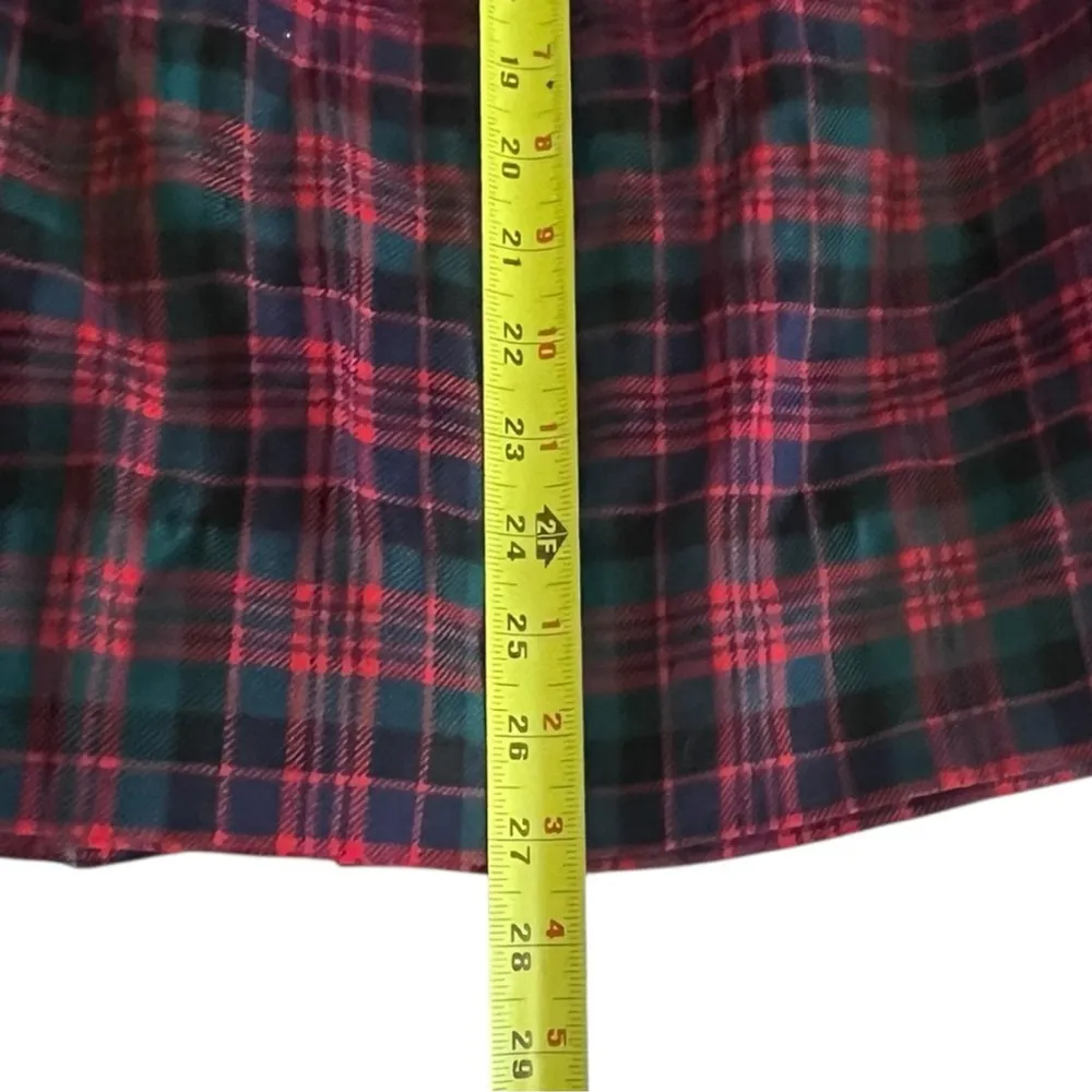 Vintage Richardson’s Tartan Shop Women’s Kilt “MacDonald Clan” Size 26‎ (Sm/Med) Red - Image 8