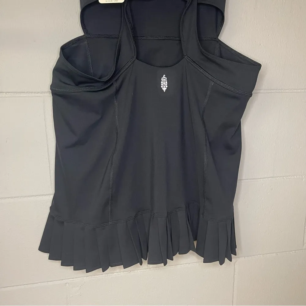 NWT Free People Movement Back It Up Skortsie Active Dress in Black Women’s XL - Image 10