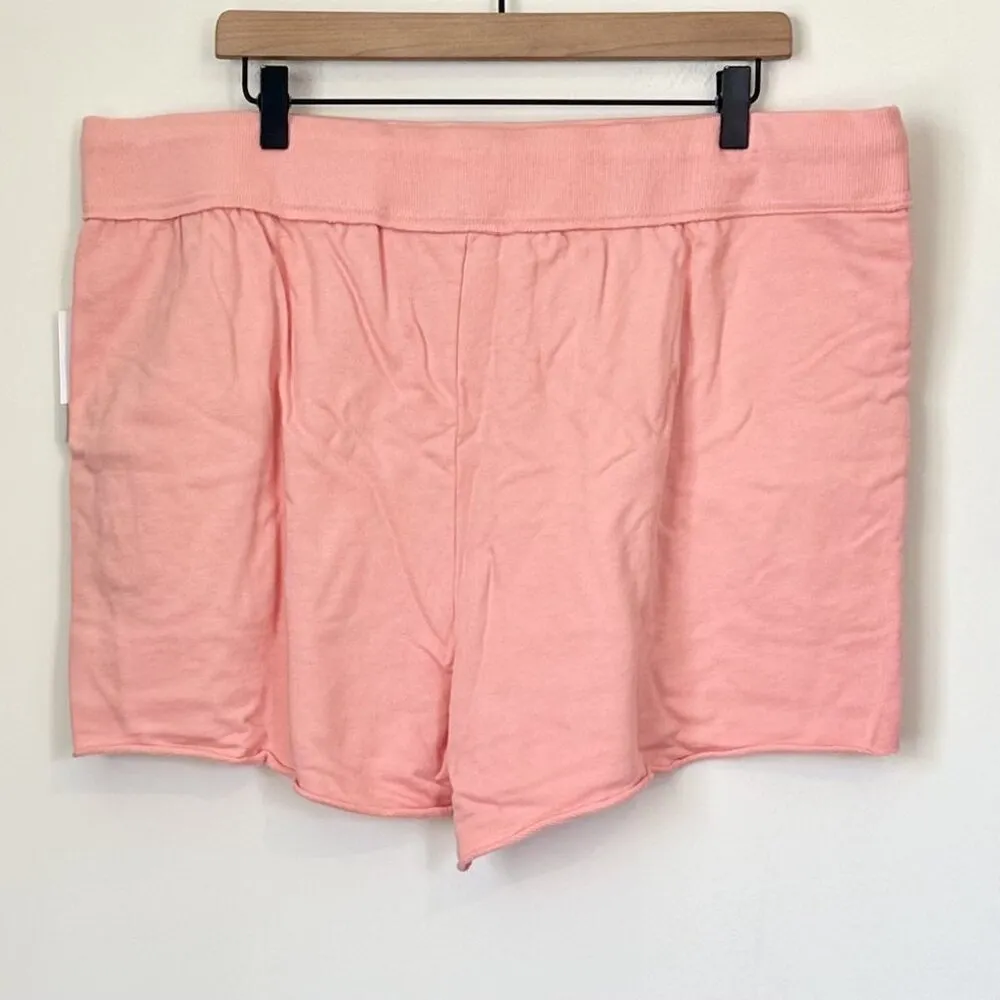 NWT bp Coral Women's Pull-On Organic Loungewear Comfort Shorts - 2X - Image 5